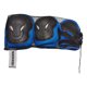 thumbnail image 3 of Set De Protecciones Codera Rodillera Muñequera Niños Niñas Azul Large, 3 of 3
