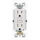 thumbnail image 1 of Salida AFCI Leviton SmartLockPro de 15 A, 125 V, dúplex, blanco, paquete de 1, 1 of 1