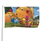 thumbnail image 1 of Rolie Polie Olie Bandera impresa con temática, regalo perfecto para fanáticos, amigos y familiares, y adecuada para actividades al aire libre e interiores, decoraciones de fiesta. 90 cm × 150 cm., 1 of 6