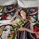 thumbnail image 5 of Pablo Picasso Quilts for Queen Bed Bedspreads,Soft Bed Quilt Lightweight Bedspread,Quilted Coverlet 3 Piece Bed Sheets, 5 of 5