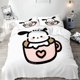 thumbnail image 5 of Pochacco Duvet Cover Japanese Anime Characters Cute Print Quilt Suite Bedroom Decoration Bedding Set l, 5 of 5