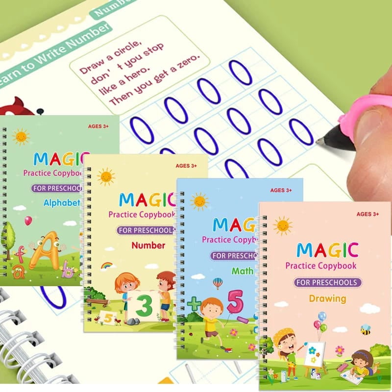 OEM - Libro De Aprendizaje Trazos 3d Montessori
