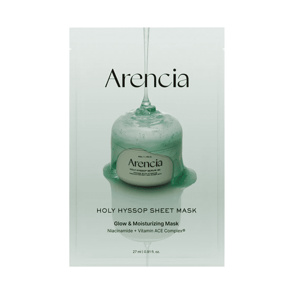 Arencia - Holy Hyssop Sheet Mask (5pcs)