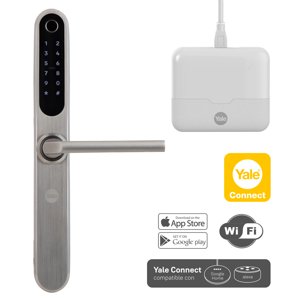 Smart Pack Cerradura Ysd100 B60 Níquel + Hub Yale