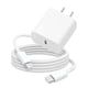 thumbnail image 1 of Bloque De Cargador Rápido De Pared Tipo C De 20 W Para Iphone 16e 16 15 Airpods 4 4 º Air Pods Max, 1 of 5