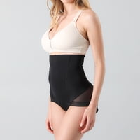 Calzón Alto Control Abdominal Flores Mujer 4129-2