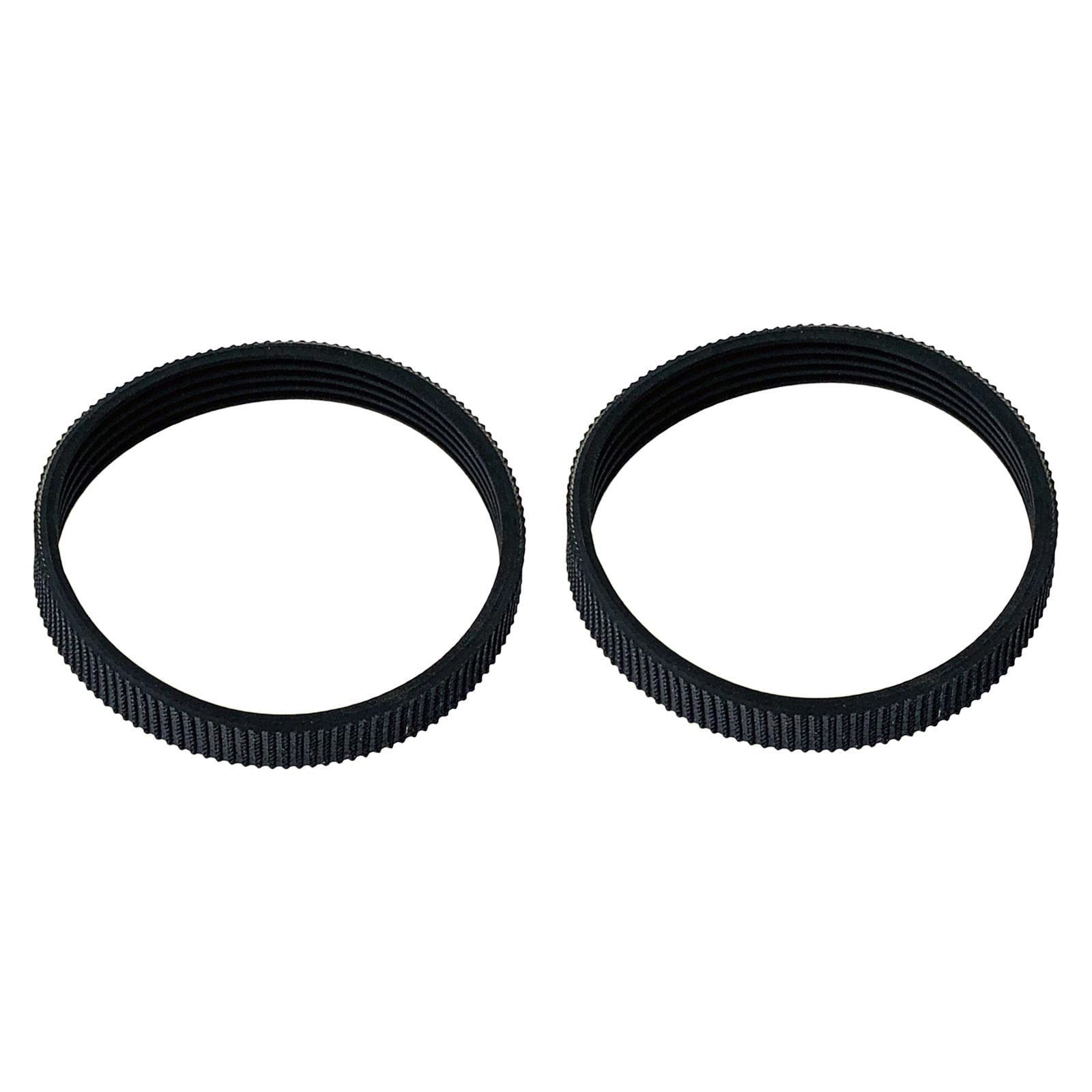 Magideal - 2 Correas De Transmisión Para Cepilladora, Herramienta De Carpintería, Fácil De Usar, Ancho De 9,6 Mm, Accesorios De Repuesto Para Cepilladora Eléctri Goma
