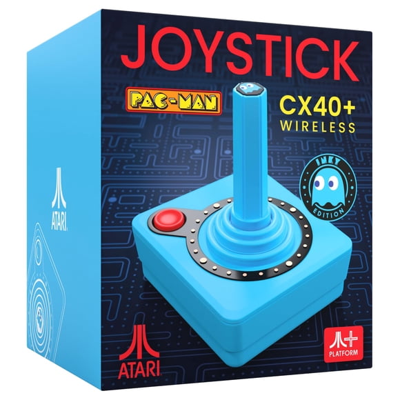 Joystick PLAION Pac-Man CX40+ Inalámbrico Azul