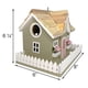 thumbnail image 3 of Casa de campo Birdhouse Home Bazaar Snug Harbor totalmente funcional, 3 of 8