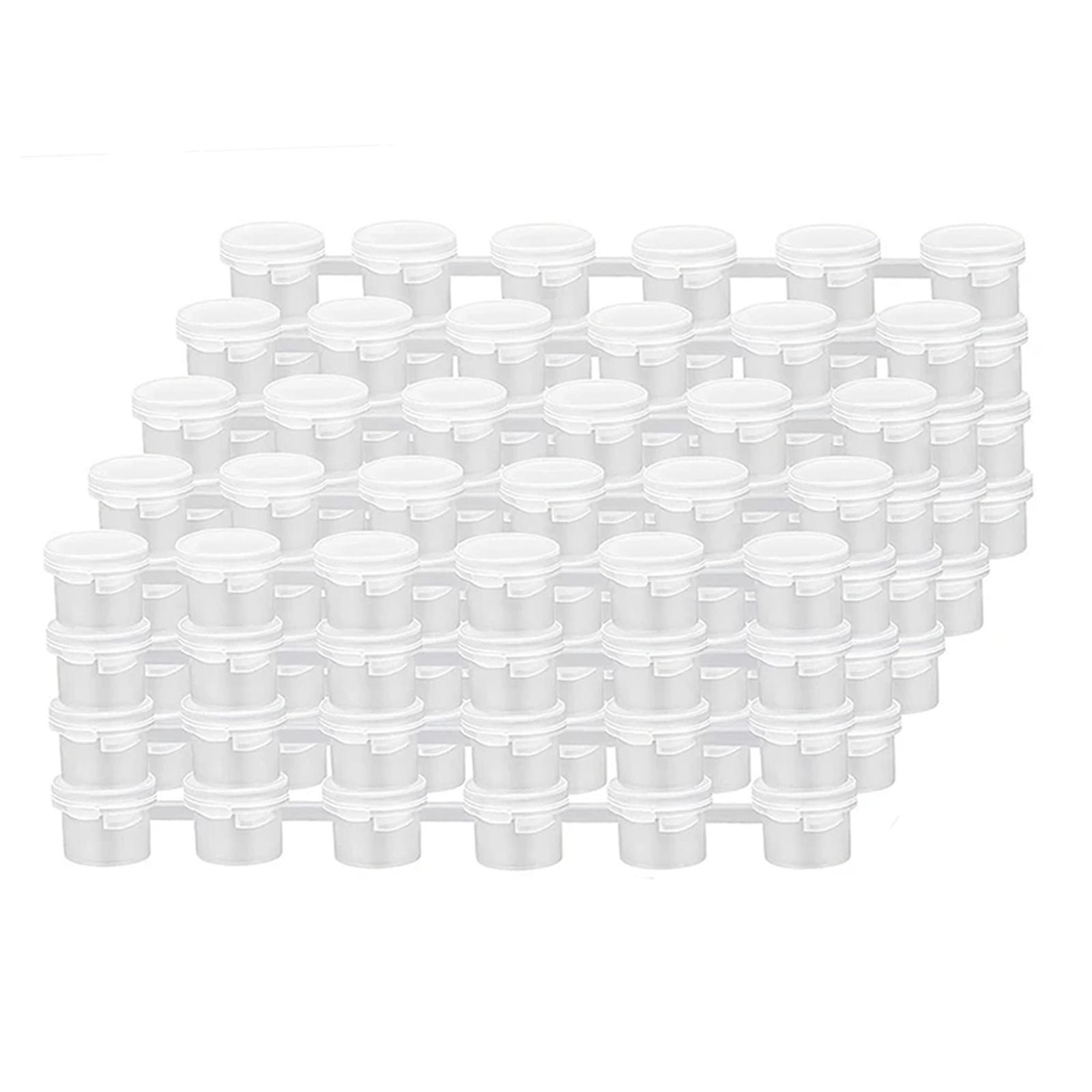 Bothyi - Tiras De Botes De Pintura Vacías, Contenedores De Pintura Acrílica Diy Para Aulas De Festivales, 20 Piezas, 3Ml, 17Cm