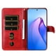 thumbnail image 4 of Funda con Cremallera para OPPO Reno 8 Pro Plus 5G, Carcasa Cartera de Cuero PU con Soporte y Tarjetero, 4 of 6