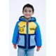 thumbnail image 2 of Chaqueta Pokémon Pikachu con piel de oveja sintética para niños de 14 a 16 años, azul/amarillo, 2 of 7