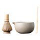 thumbnail image 3 of Juego De Matcha Para Amantes Del Té, Juego De Herramientas Para Hacer Té, Batidor De Matcha De Bambú Y Soporte, Tazón Blanco, 3 of 5