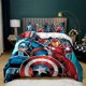 thumbnail image 1 of Bedding Pillowcase Set Cartoon Avengers Hulk Duvet Cover Set For Kids Boys Girls Adults Bedroom Decoration, 1 of 5