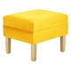 thumbnail image 2 of Pouf Sky 1c Felpa 05 Amarillo, 2 of 3