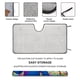 thumbnail image 2 of AMIGOS ARCOÍRIS Parasol para Parabrisas Delantero Protector Plegable, Visera Solar para Auto Bloquea Rayos UV Mantiene tu Vehículo Fresco 140cm*76cm, 2 of 6