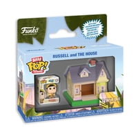 Figura Funko Bitty Pop Town Up Russell Y La Casa