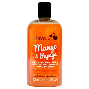 Crema De Baño Y Ducha - Mango Y Papaya De I Love Cosmetics Para Mujer - Crema De Ducha