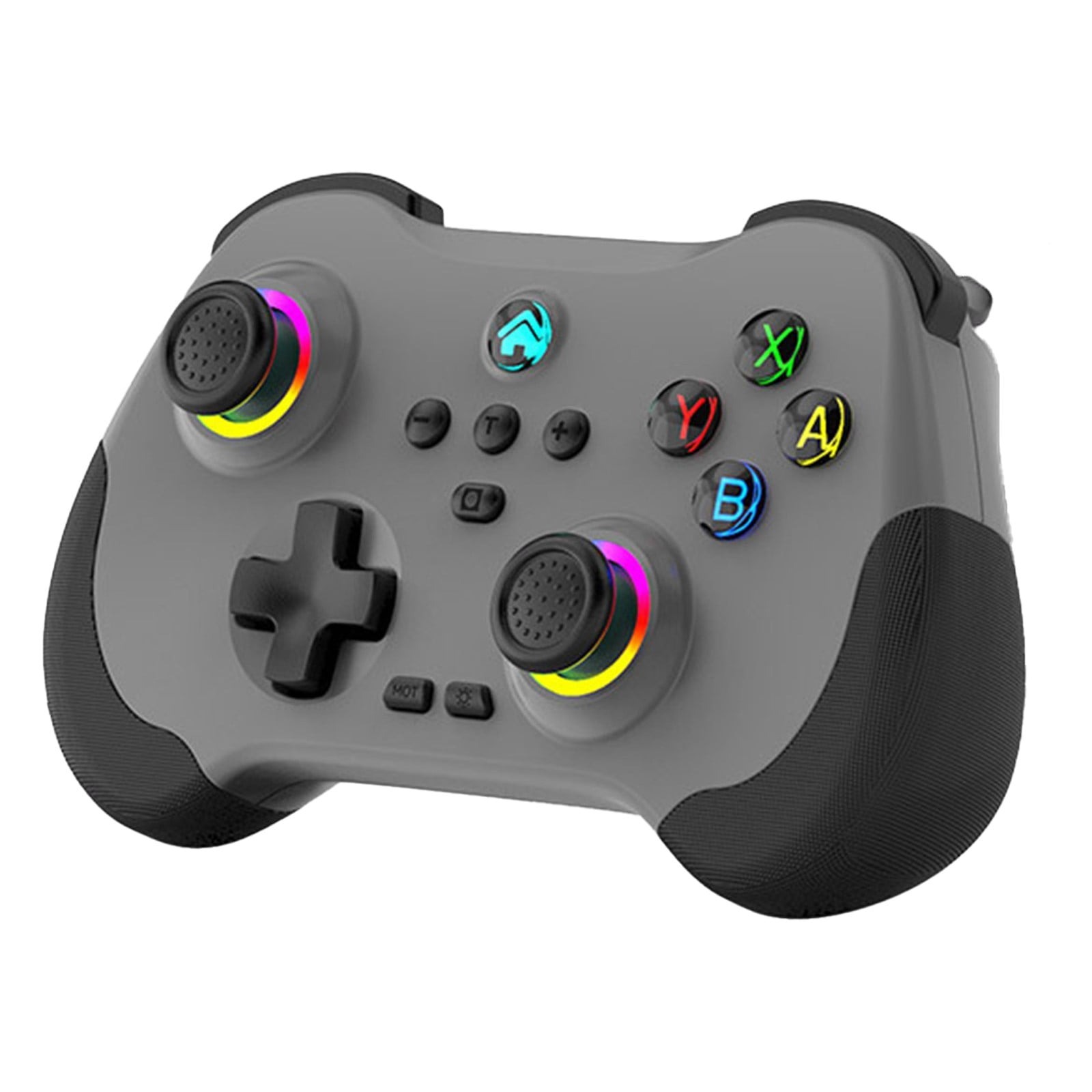 Genérico - Controlador De Juego Inalámbrico Para Switch/xbox/ps3/ps4/android/ios Mfi/pc/steam, Programable, Con Rgb, Joystick De Efecto Hall, Vibración De Doble Motor Y Función Turbo