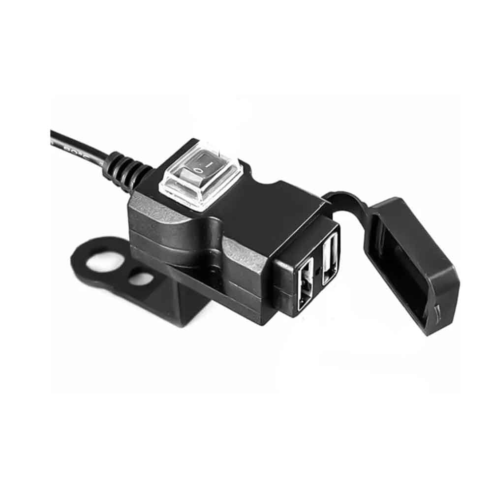 Eon - Cargador Usb Moto Carga Rápida Usb 3.1 Resistente Lluvia