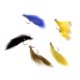thumbnail image 1 of 5 Uds. De Moscas Para Trucha Zonker Con Cabeza De Cuentas, Serpentinas Para Pesca Con Mosca Que Se Hunden, Paquete De 1, 1 of 5