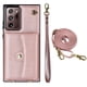 thumbnail image 1 of Crossbody PU Leather Phone Case For Samsung Galaxy S23 S22 Plus Note 20 Ultra Wallet Card Slots Magnetic Lanyard Cover, 1 of 3
