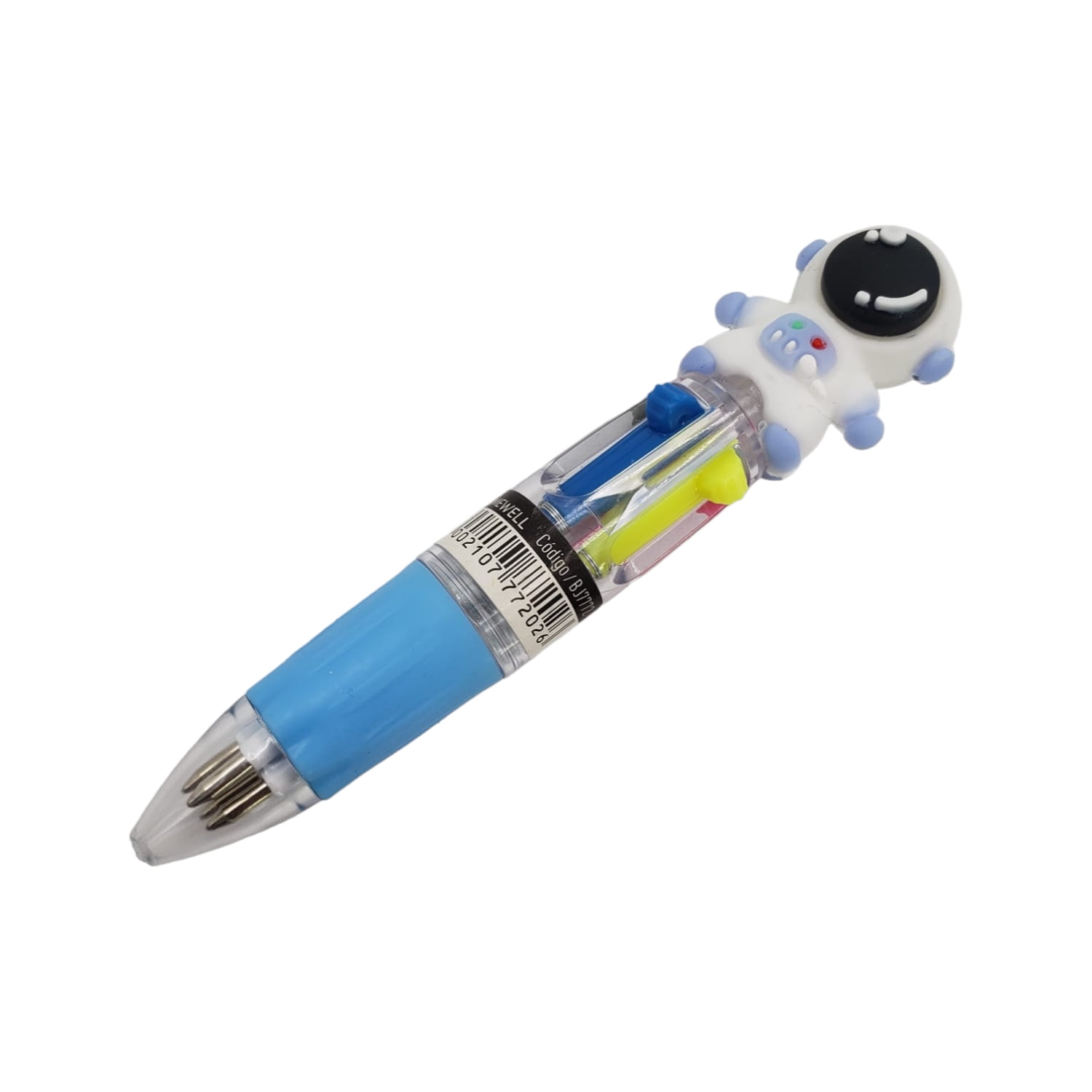 Homewell - Lapiz Pasta 4 En 1 Astronauta Azul