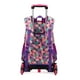 thumbnail image 4 of Mochila escolar 6 ruedas Niñas Negro/ Rosa, 4 of 5