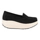 thumbnail image 1 of Mocasín Plataforma Slip-On Diane Negro Alquimia, 1 of 6