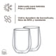 thumbnail image 3 of Set 4 Vasos Vidrio Doble Pared 300 ml Home Logics 1 un, 3 of 4