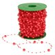 thumbnail image 4 of Perlas de imitación de 60m Bolas de cadena Guirnalda de decoración de mesa de boda 8mm + 3mm rojo, 4 of 5