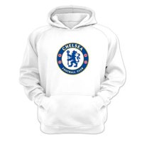 Genérico - Polerón Canguro Chelsea Blanco Talla S Unisex