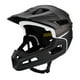 thumbnail image 3 of Casco De Bicicleta De Cara Completa, Casco Protector, Amortiguador, Casco De Bicicleta De Montaña, Titanio Negro, 3 of 3