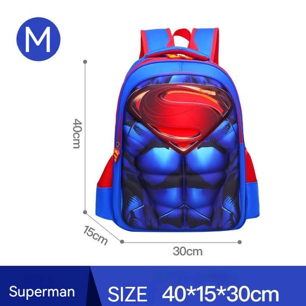 Disney Captain America Kids 3d Cute Spiderman Design Print Backpack Children Bag Boys Primary School Bag Kindergarten Backpack