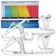 thumbnail image 1 of MEDca Body Tape Measure Skinfold White Caliper Set P/K 2 - White, 1 of 9