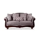 thumbnail image 2 of Sofa Catania 2 Cuerpos Clásico Tela Velvet Gris, 2 of 7