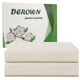 thumbnail image 1 of Franela de algodón para aceite de ricino, paquete DEROWN, reutilizable, 2 unidades, 1 of 6