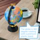 thumbnail image 5 of Globo educativo Rrshnsgv de 15 cm con mapa giratorio del mundo, 5 of 7