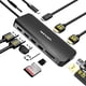 thumbnail image 1 of Estación de acoplamiento para laptop WAVLINK USB-C con doble HDMI 4K, 1 of 8