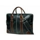 thumbnail image 1 of Cartera Sharo Classic Leather Duffle Blanco y Negro, 1 of 4