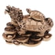 thumbnail image 2 of Resina Dragón Tortuga Tortuga Estatua Estatuilla Riqueza Adornos De Escritorio Bronce, 2 of 5