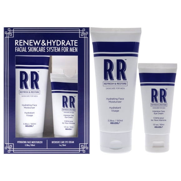 Set de cuidado de la piel Reuzel RR Renew and Hydrate para hombre (2 unidades)