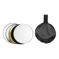 Bothyi - Reflector De Fotografía Con Bolsa Reflector De Luz Redondo Para Estudio De Toma De Fotografías 30Cm