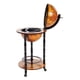 thumbnail image 1 of Mesa bar globo Old Modern Handicrafts roja de 330 mm con 4 patas, 1 of 7