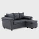 thumbnail image 3 of Sofá Ezeiza + 1 Pouf Lino Gris, 3 of 7