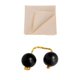 thumbnail image 5 of Bola De La Yema Del Dedo Bola Del Tambor Instrumento Kashaka Sonajero Negro Tela Beige, 5 of 5