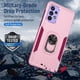 thumbnail image 4 of Para Samsung Galaxy A53 5G Funda con Soporte de Anillo Metálico de Rotación de 360° [Soporte Magnético para Auto] a Prueba de Golpes Resistente Protección de Cuerpo Completo de Alta Resistencia, 4 of 6