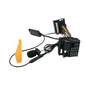 Magideal - Adaptador De Cable De Audio Bt Aux Con Reemplazo De Micrófono, Suministros Para El Interior Del Automóvil Adaptador De Audio Bt Aux Para Navegación