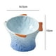 thumbnail image 2 of Cuenco de cerámica para gatos, utensilios para proteger las vértebras cervicales, olla para comer comida para gatos, cuenco para gatos con peces de colores, 2 of 5