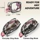 thumbnail image 4 of Bolso de mano Bioworld Hello Kitty 20x8x15 cm Transparente con lazo 3D, 4 of 7